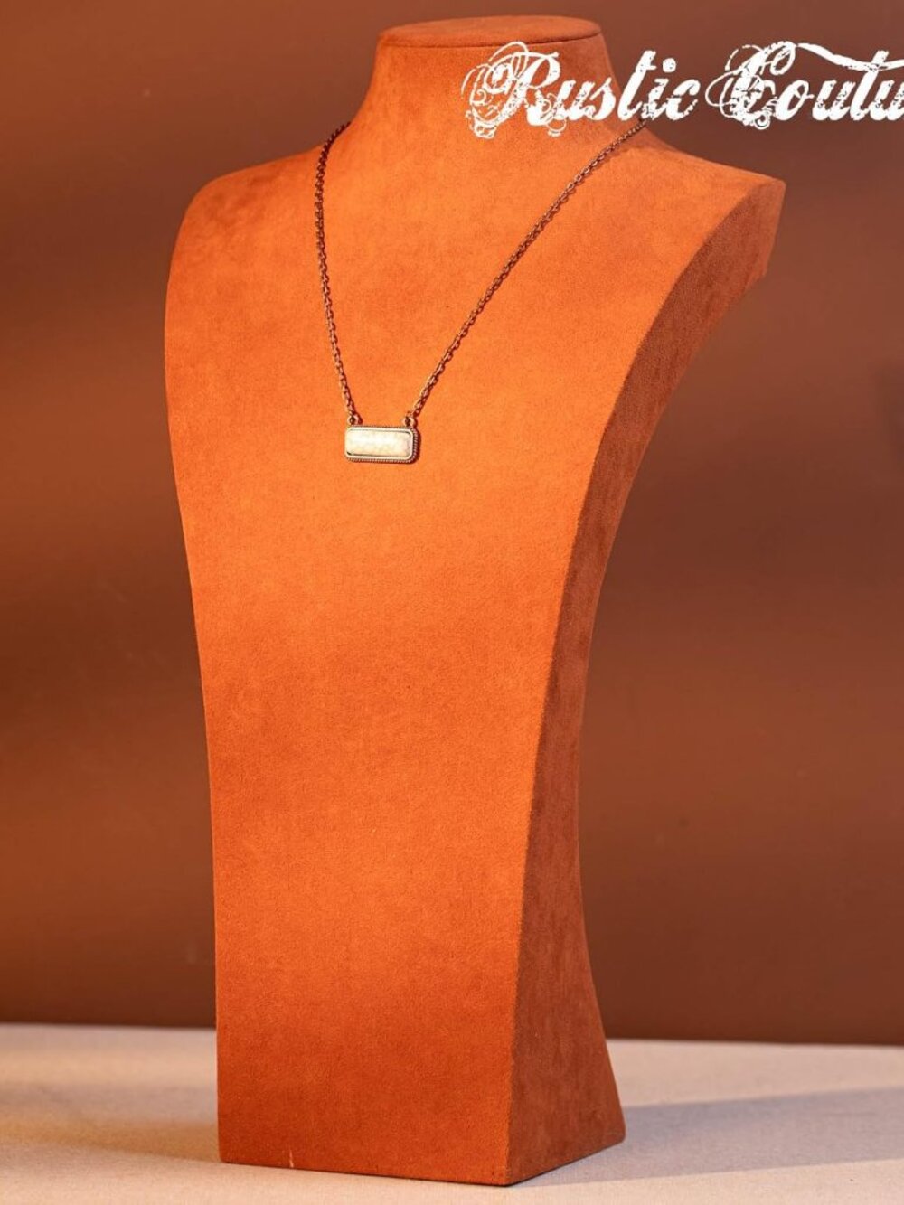 Rustic Couture Western Turquoise Cowgirl Necklace - Picture 2 of 7